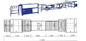 Linea di produzione di vetro d'isolamento professionale di IG per il distanziatore di Truseal, i rulli di 5 paia fornitore