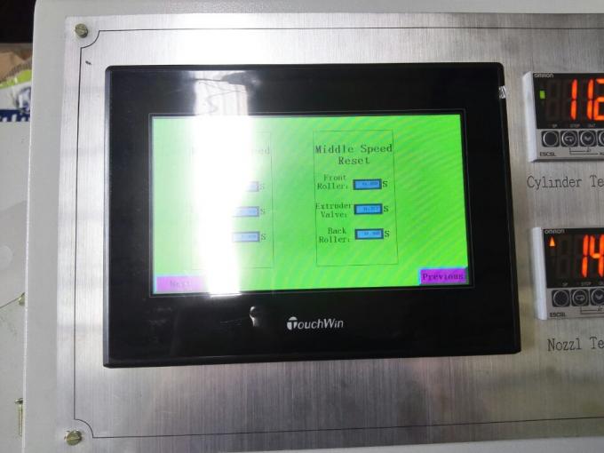 Espulsore automatico di PIB, macchina automatica con velocità variabile, macchina butilica automatica dell'espulsore di PIB dell'espulsore