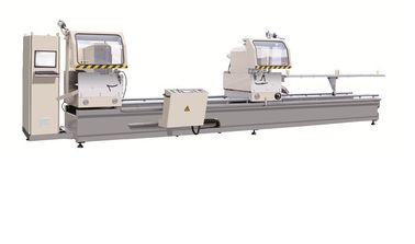 Il mitra del doppio di CNC della finestra del PVC e del macchinario della porta ha visto l'attrezzatura di elaborazione fornitore